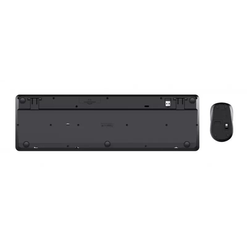 Teclado y ratón Trust Ody II incluidos oficina RF inalámbrico QWERTZ alemán negro