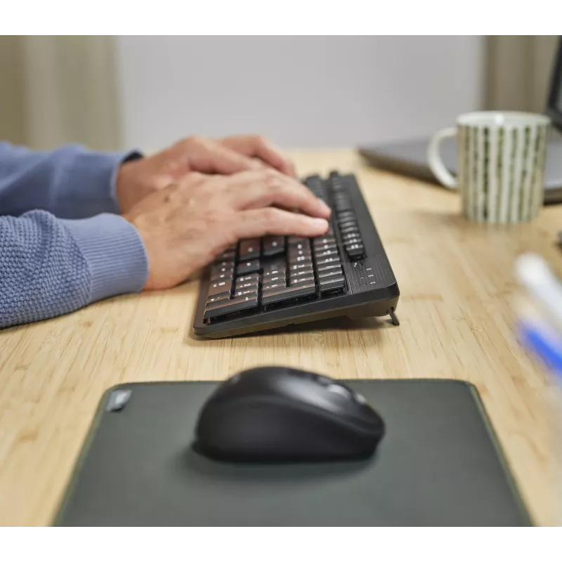 Teclado y ratón Trust Ody II incluidos oficina RF inalámbrico QWERTZ alemán negro