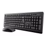 Teclado y ratón Trust Primo incluidos oficina RF inalámbrico QWERTZ alemán negro