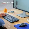 Teclado y ratón Trust Primo incluidos oficina RF inalámbrico QWERTZ alemán negro