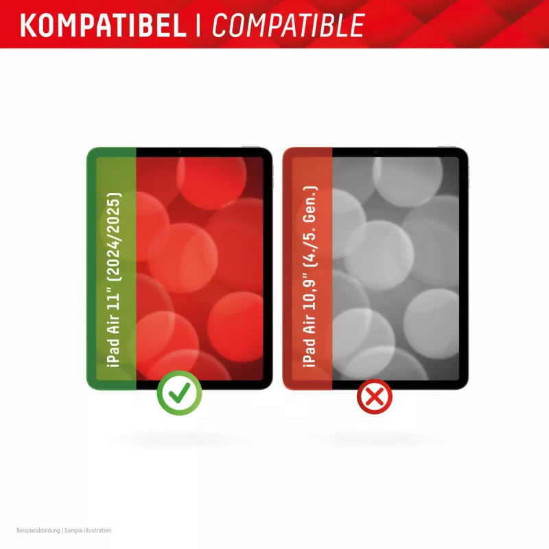 Cristal para tablet Displex (9H) para Apple iPad Air 11