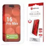 Protector de pantalla Displex (10H) para Apple iPhone 16 Pro Max, marco de montaje Eco, resistente a arañazos