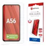 Protector de pantalla Displex (10H) para Samsung Galaxy A56, marco de montaje Eco, resistente a arañazos