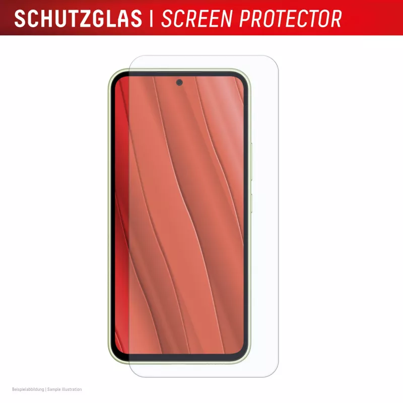 Protector de pantalla Displex (10H) para Samsung Galaxy A56, marco de montaje Eco, resistente a arañazos