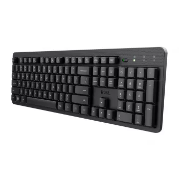 Teclado Trust Ody II oficina RF inalámbrico QWERTZ alemán negro