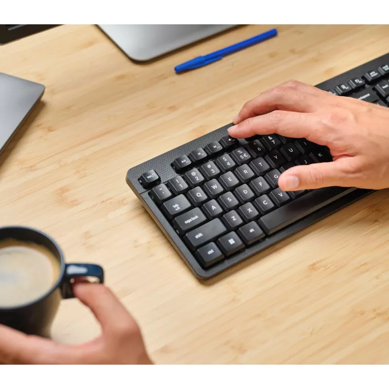 Teclado Trust Ody II oficina RF inalámbrico QWERTZ alemán negro