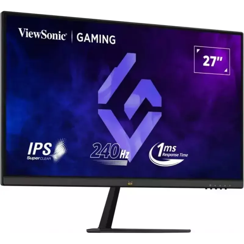 Monitor gaming ViewSonic VX2779A-HD-PRO, 27 pulgadas (68,6 cm), Full HD 1920x1080, IPS, 240Hz, 1ms, HDR10, FreeSync, 2x HDMI, DisplayPort, negro