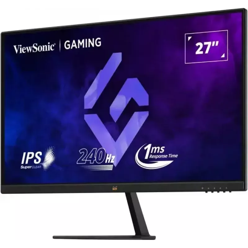 Monitor gaming ViewSonic VX2779A-HD-PRO, 27 pulgadas (68,6 cm), Full HD 1920x1080, IPS, 240Hz, 1ms, HDR10, FreeSync, 2x HDMI, DisplayPort, negro