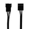 Cable PWM sharing Arctic PST Cable Rev. 2 para 4 ventiladores PWM, conectores PWM de 4 pines, negro