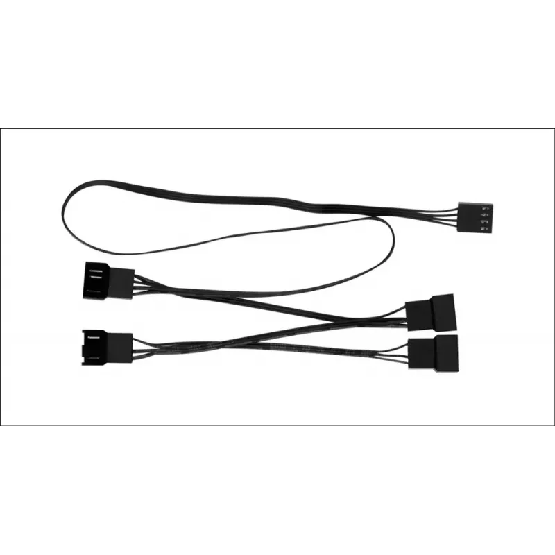 Cable PWM sharing Arctic PST Cable Rev. 2 para 4 ventiladores PWM, conectores PWM de 4 pines, negro