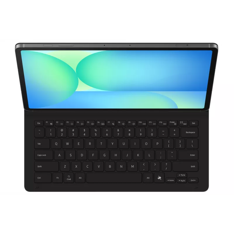 Samsung EF-DX620 QWERTZ alemán Pogo Pin negro