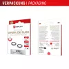 Displex Premium cristal de lente de cámara, iPhone 16/16 Plus/17 cristal, 10H, Single Rings, DLC, transparente, Quick Mount