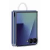 Funda protectora para Samsung Galaxy Z Flip7 de Samsung — Transparente, modelo EF-QF766CTEGWW