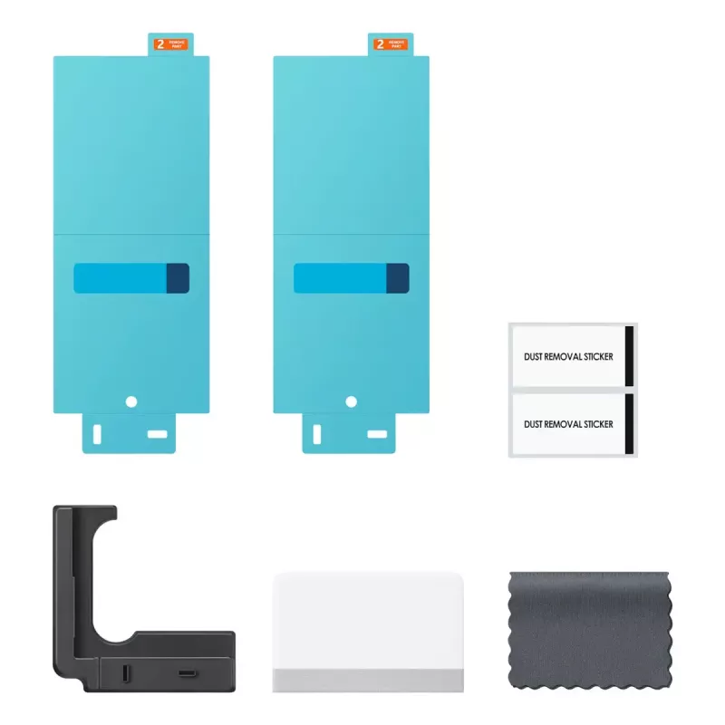 Protector de pantalla anti-reflejos externo Samsung Galaxy Z Fold7 mate transparente 2 uds.
