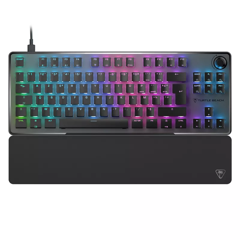 Teclado gaming Turtle Beach Vulcan II TKL Pro USB AZERTY Alemán Negro