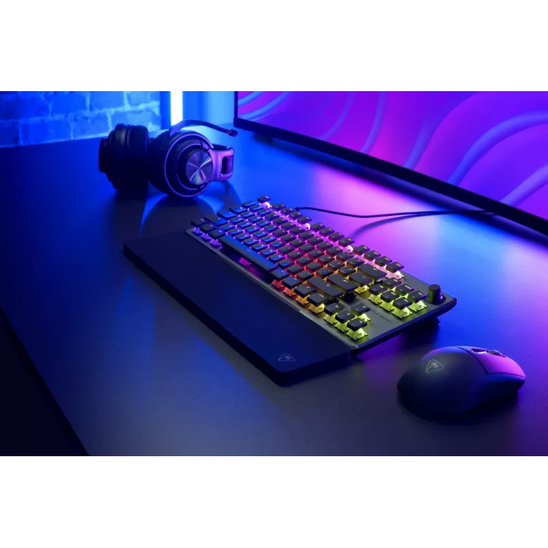Teclado gaming Turtle Beach Vulcan II TKL Pro USB AZERTY Alemán Negro