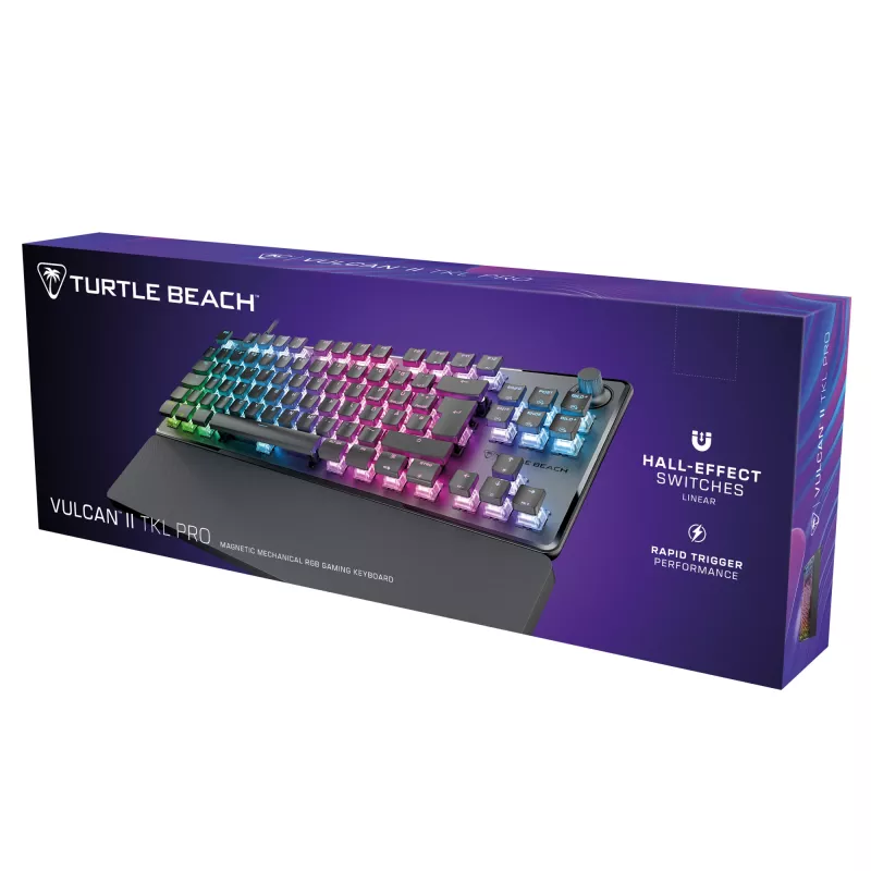 Teclado gaming Turtle Beach Vulcan II TKL Pro USB AZERTY Alemán Negro