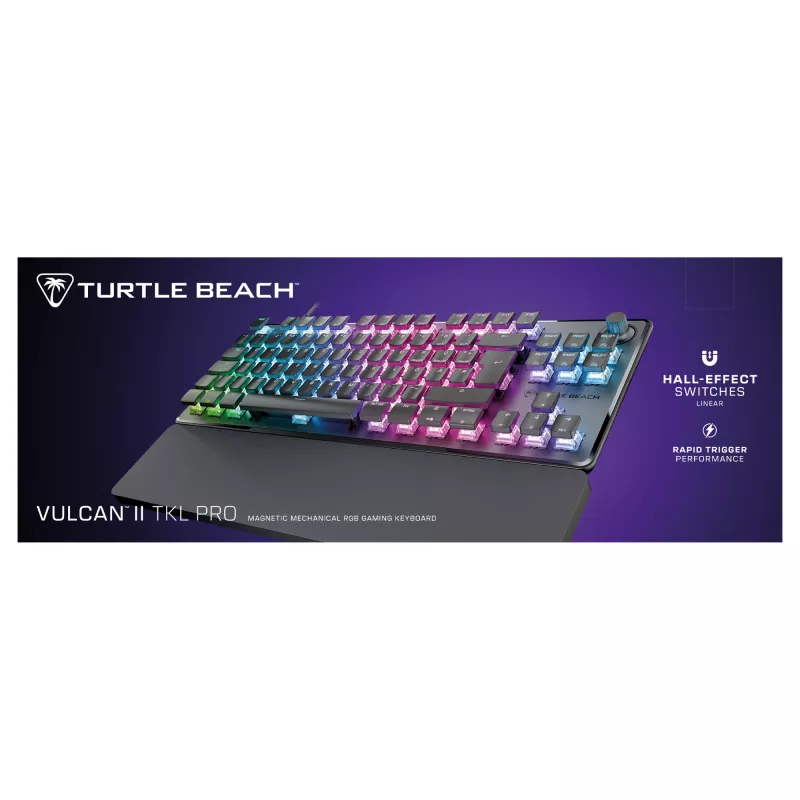 Teclado gaming Turtle Beach Vulcan II TKL Pro USB AZERTY Alemán Negro