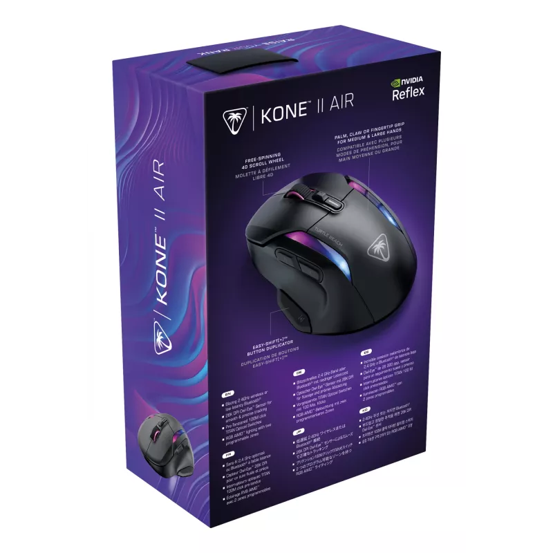 Ratón Turtle Beach Kone II Air RF Wireless + Bluetooth