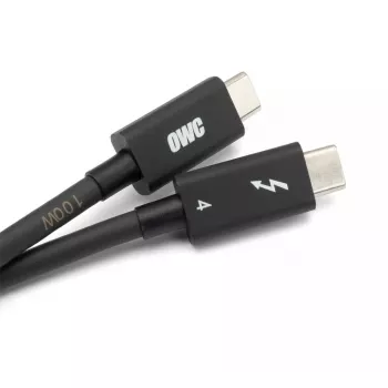 Cable Thunderbolt OWC OWCCBLTB4C2.0M 2m 40 Gbit/s Negro