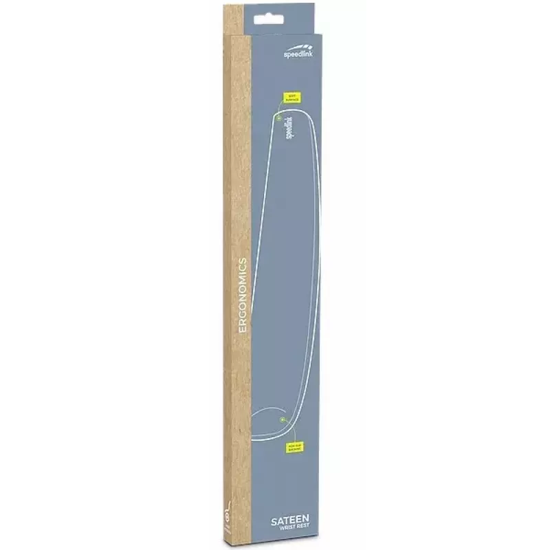 Reposamuñecas de espuma SPEEDLINK SATEEN SL-620801-BK