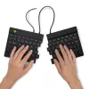 R-Go Tools Teclado Ergonómico R-Go Split Break v2 con software break, teclado ergonómico split, QWERTZ (DE), con cable, negro