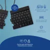 R-Go Tools Teclado Ergonómico R-Go Split Break v2 con software break, teclado ergonómico split, QWERTZ (DE), con cable, negro