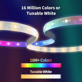 Extensión de tira LED inteligente AQARA Smart LED Strip T1, 1m (RLSE-K01D)
