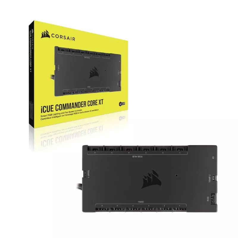 Controlador de velocidad de ventilador Corsair iCUE Commander Core XT