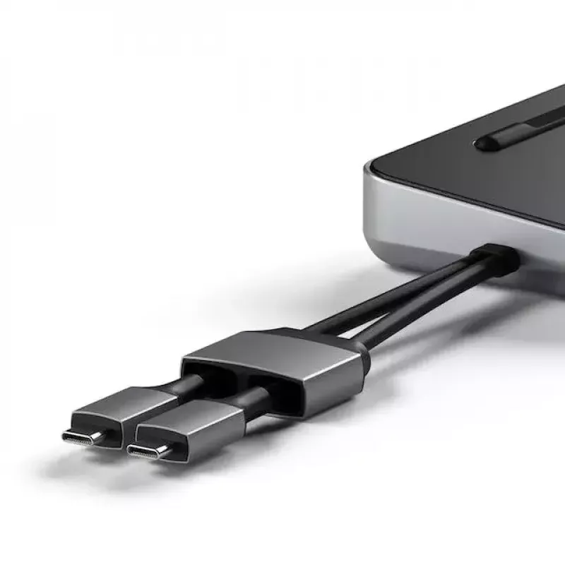 Carcasa de almacenamiento Satechi ST-DDSM M.2 alimentada por USB 10 Gbit/s