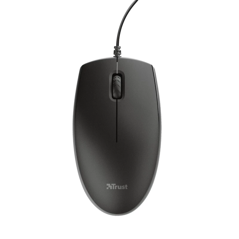 Teclado y ratón Trust Primo incluidos Oficina USB Alemán Negro