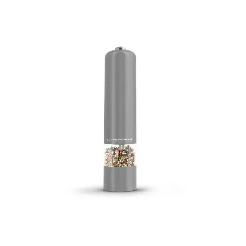 Esperanza Malabar EKP001E molinillo eléctrico de sal y pimienta, gris