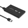 Carcasa para HDD/SSD QOLTEC 51861 para unidades SATA3 de 2,5