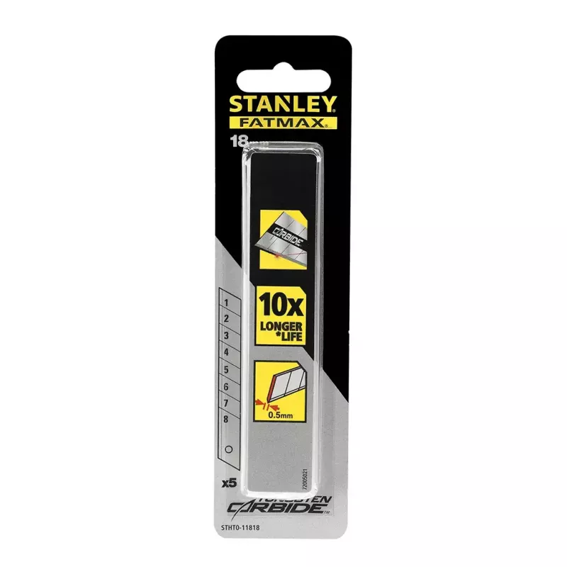 Cuchillas de recambio Stanley FATMAX 18mm STHT8-11818