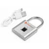 Technaxx TG-131 candado inteligente con huella dactilar, plateado