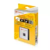 Technaxx TG-131 candado inteligente con huella dactilar, plateado