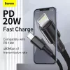 Cable Lightning Baseus CATLGD-A01 2m negro