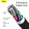 Cable Lightning Baseus CATLGD-A01 2m negro