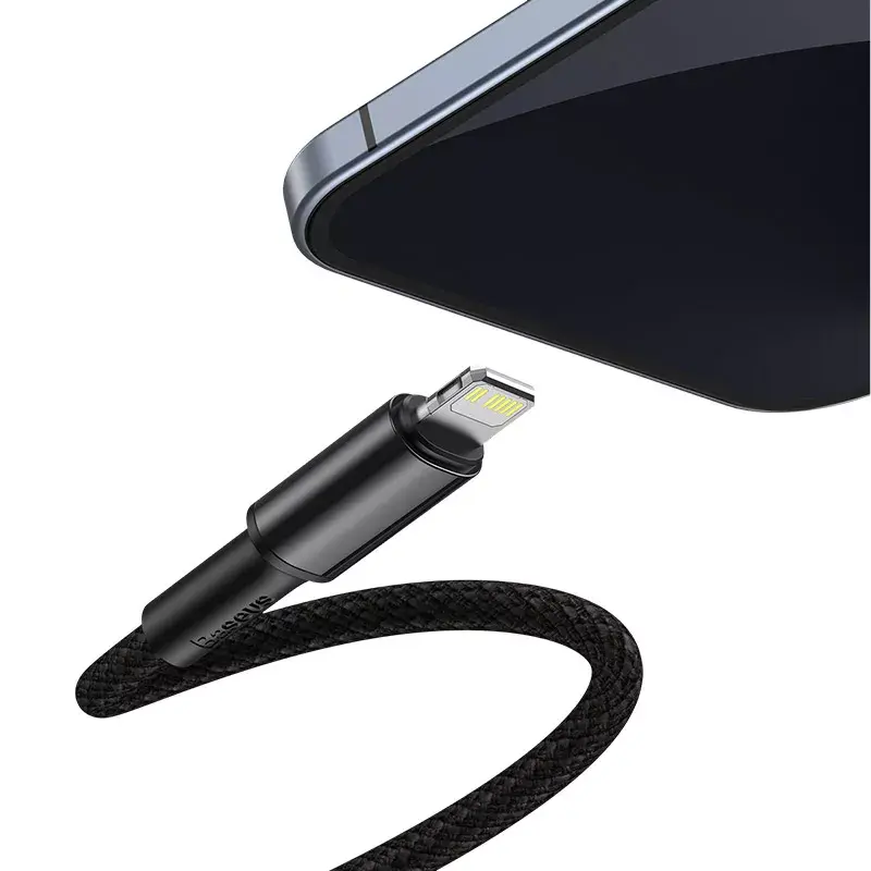 Cable Lightning Baseus CATLGD-A01 2m negro