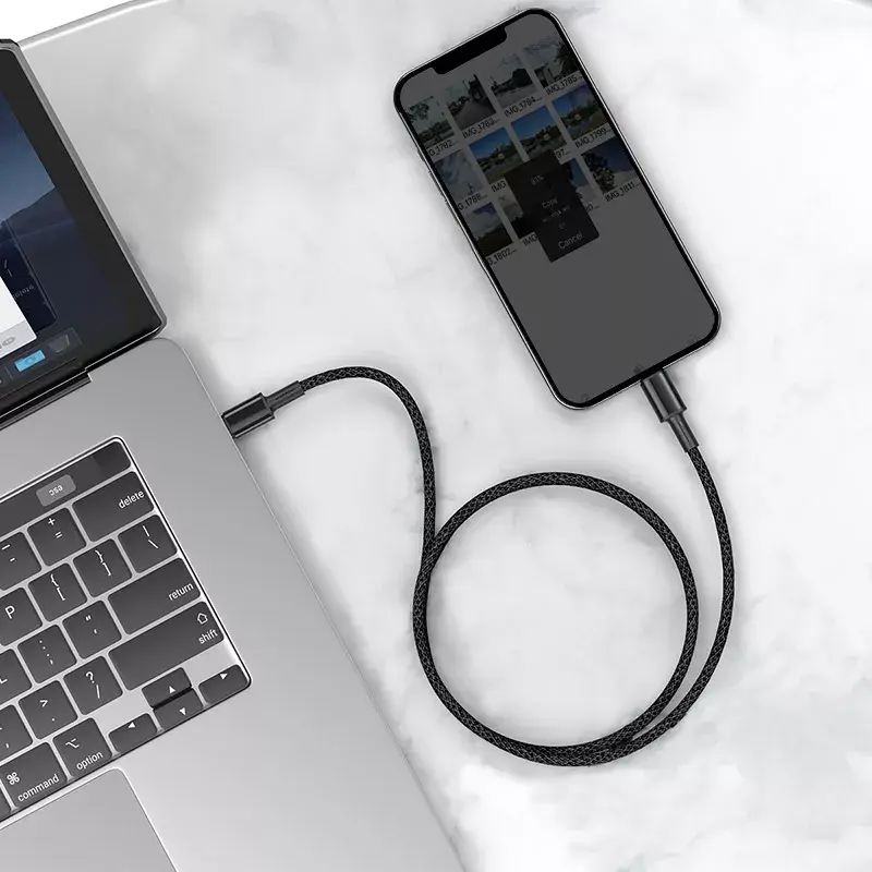 Cable Lightning Baseus CATLGD-A01 2m negro
