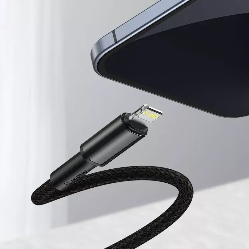 Cable Lightning Baseus CATLGD-A01 2m negro