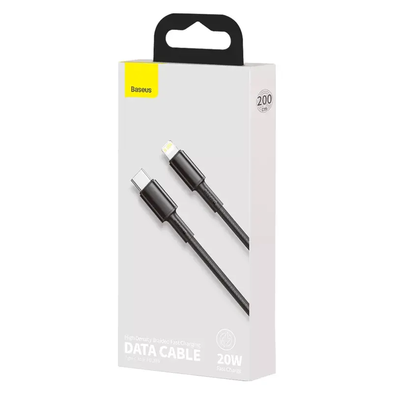 Cable Lightning Baseus CATLGD-A01 2m negro