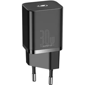 Cargador para dispositivos móviles Baseus CCSUPJ01 universal negro carga rápida