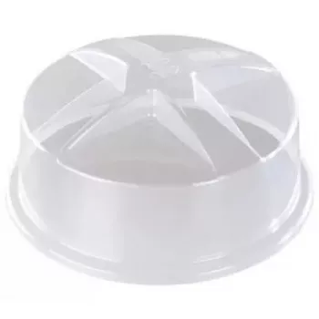 Tapa redonda para alimentos Hama S-Capo de plástico PU transparente