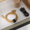 Cable USB-C Native Union Belt Cable Duo 1,5 m USB‑C a USB‑C/Lightning Negro
