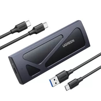 Carcasa SSD Ugreen 15512 M.2 10 Gbit/s Negro Gris
