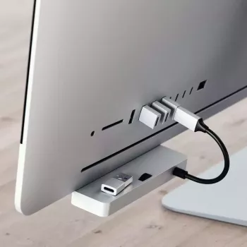 Satechi ST-TAUCS Adaptador USB-A USB-C Plateado