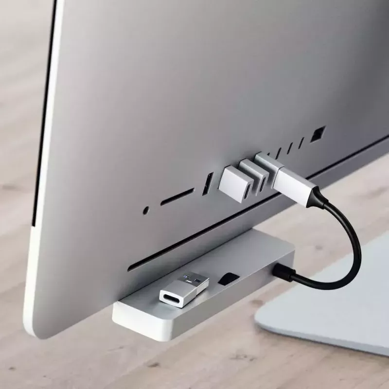 Satechi ST-TAUCS Adaptador USB-A USB-C Plateado