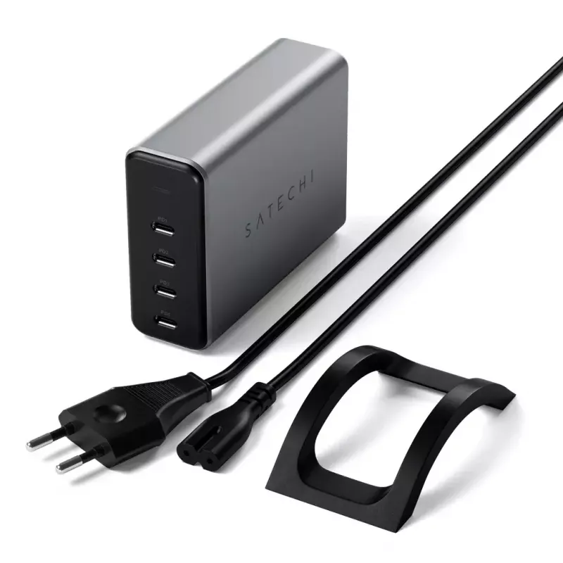 Cargador rápido universal Satechi ST-UC165GM-EU 165 W 4 puertos USB Type-C