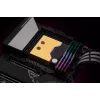 Bloque de agua EK Water Blocks Latón Cobre Negro Oro
